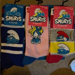Men's and Women's Socks - Blue, Pink, Yellow